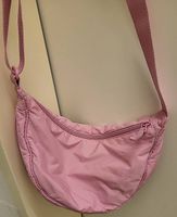 Halbmond Tasche, halfmoon bag, Crossbody, rosa