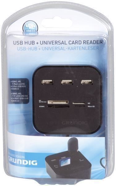 Hub & Switch: USB Hub Kartenleser Card-Reader Grundig – Nuovo e nell'imballaggio originale da Oberglatt ZH venduto da Mrf808 3