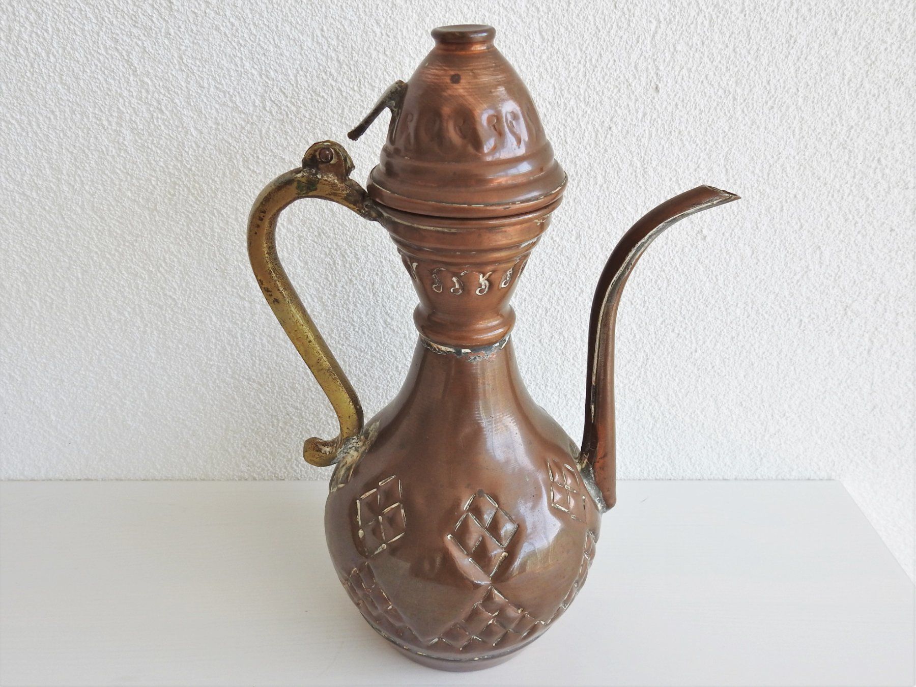Teiere: alte Teekanne aus Kupfer – Usato da Büttenhardt venduto da LexyMara 2