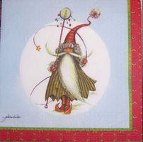 Serviette santa elfe (w260)