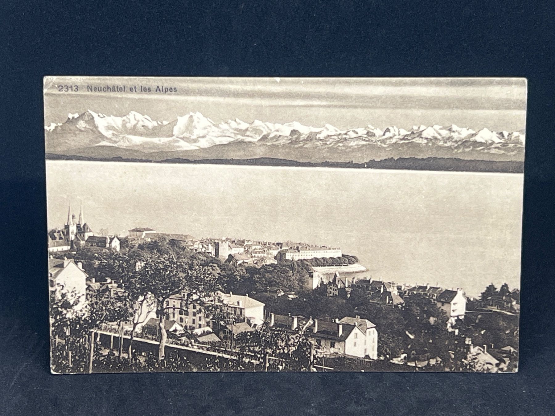 Cartoline postali: Neuchâtel et les Alpes – Usato da Widnau venduto da Brusi9