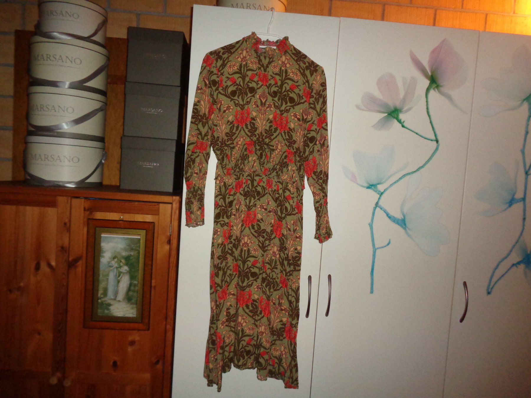 Vestiti: *** Muster - Maxikleid *** / Neu – Nuovo (secondo la descrizione) da Othmarsingen venduto da Leuchtturmlady