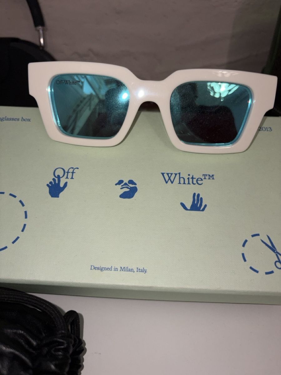 Off-White Occhiali & Lenti: Off-White Virgil White Sunglasses – Nuovo (secondo la descrizione) da Bremgarten AG venduto da JOKER_LF7 2