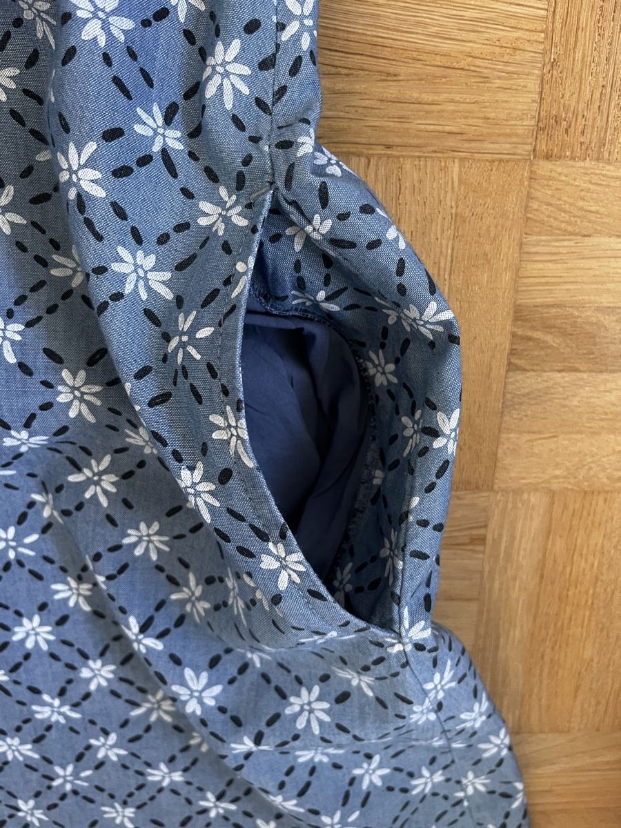Max Mara Vestiti: Weekend MaxMara Kleid blau Blumenmuster Gr. 38 – Usato da Zürich venduto da Kleanthy 3