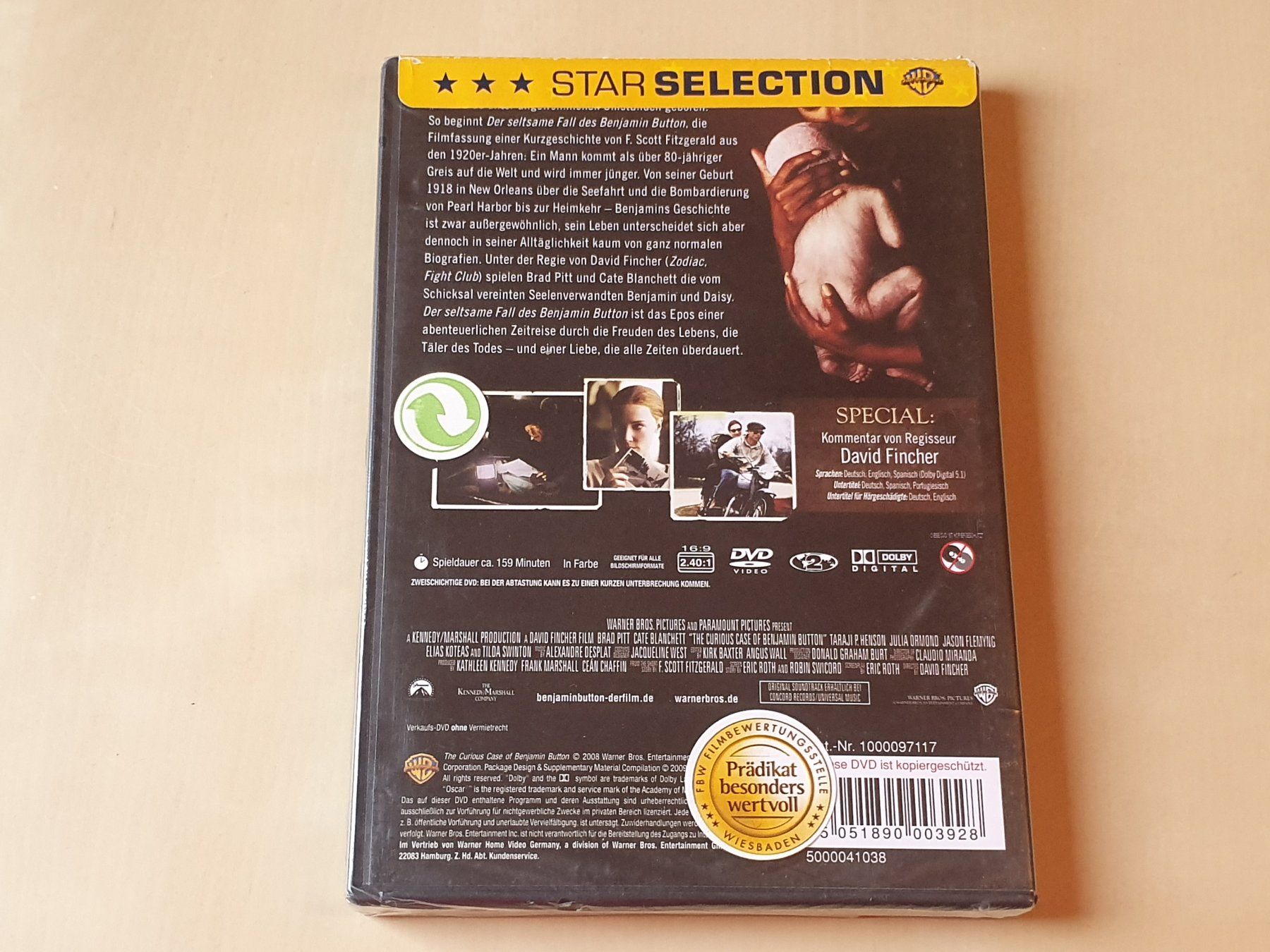 Tutti i DVDs: Benjamin Button neu und ovp – Nuovo e nell'imballaggio originale da Stansstad venduto da collectorsshop 1