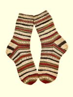Socken, handgestrickt, Grösse 42/43, neu (ungetragen)