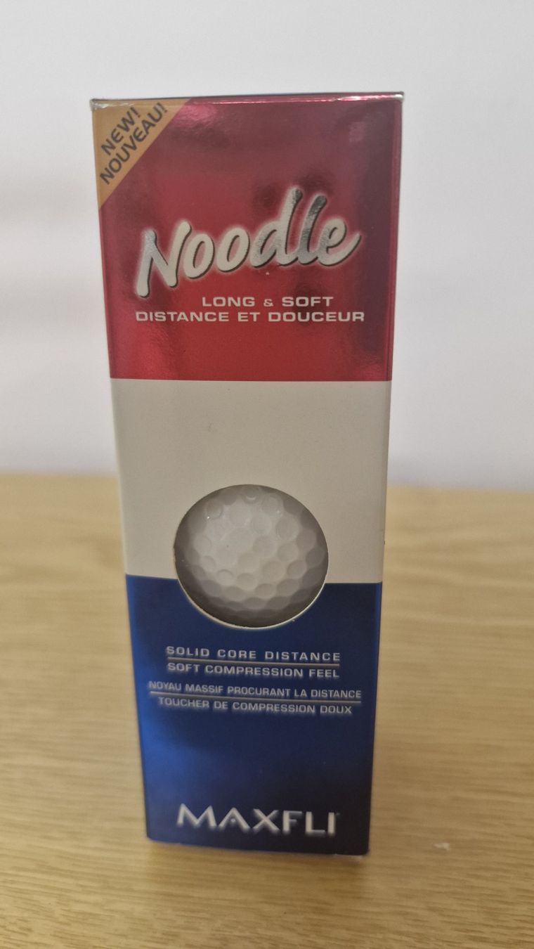 Bälle: Golfbälle, Noodle maxfli, Long & Soft – Neu und originalverpackt aus Weisslingen von and-lo73