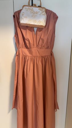 Motivi Summer Dress Size 38 France- Elegant&Flowy Rose Pale