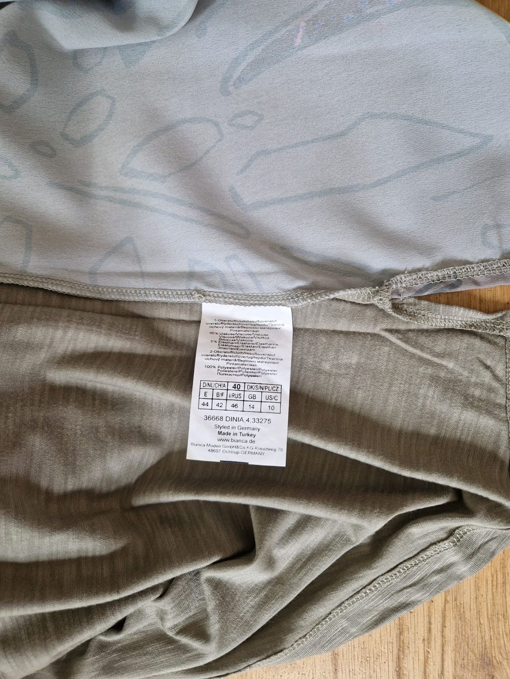T-Shirts: Damen T-Shirt von Bianca Gr.40 – Gebraucht aus Chur von blackcat10 4