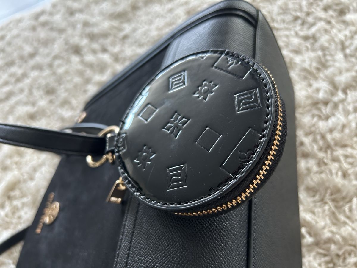 Borse da donna: Riverisland Handtasche schwarz samt – Usato da Merenschwand venduto da ___niggi___ 3