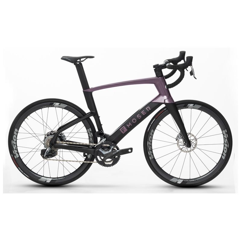Fantic Biciclette: FANTIC E-Bike FMOSER E-ROAD Rival Carbon iridescent black – Usato da Zürich venduto da Storto82