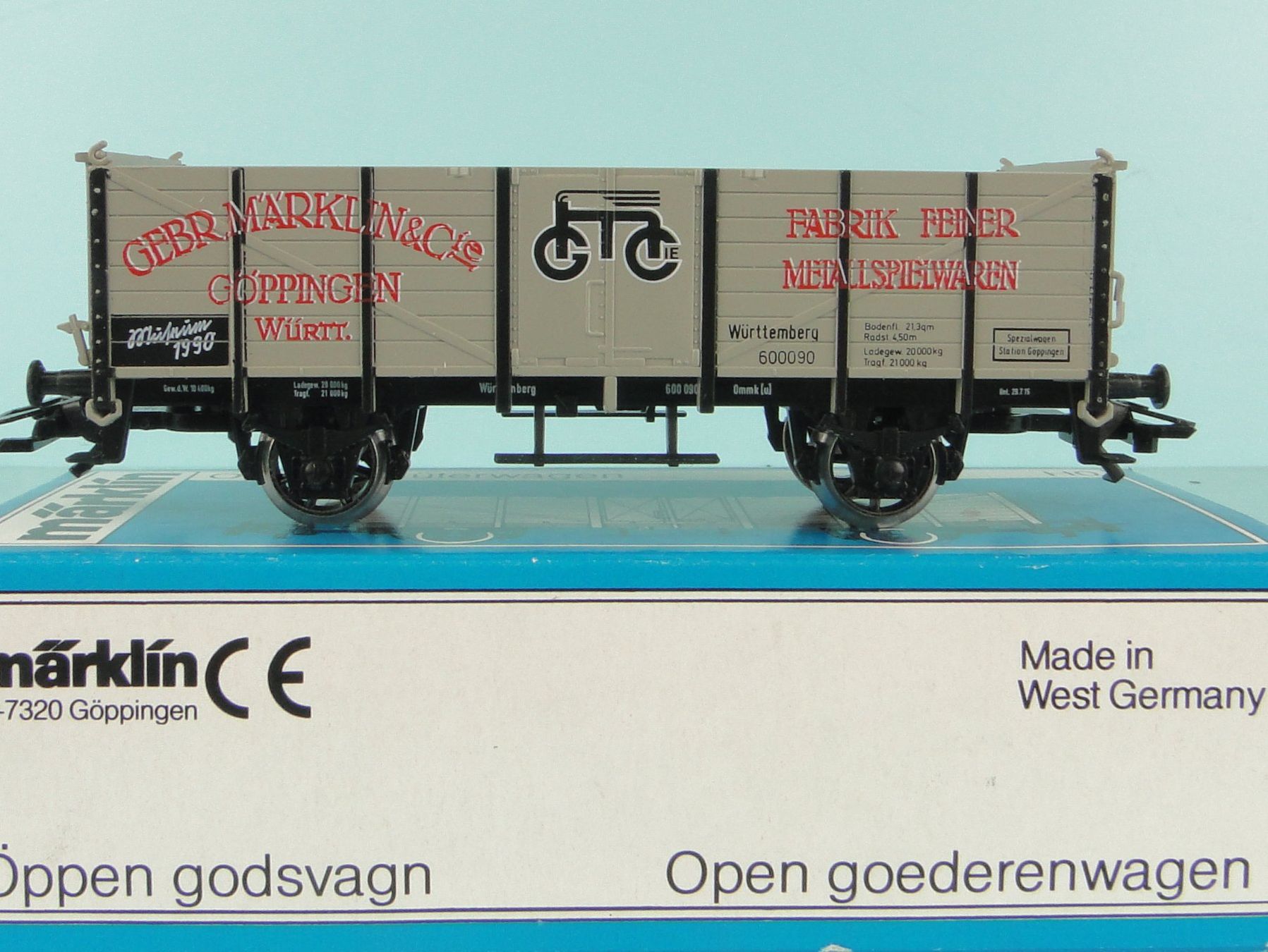 Märklin Modellini di ferrovie: Märklin Museum 1990 – Nuovo (secondo la descrizione) da Bülach venduto da cann11 2