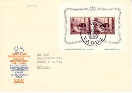 Brief, Liechtenstein - Block 1946 - Vaduz