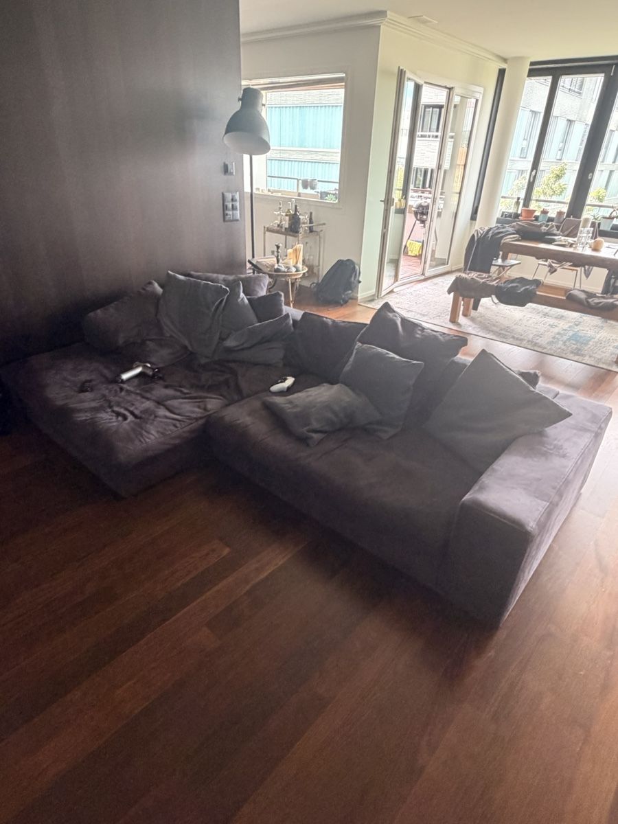 Sofas: Corner Sofa dark grey  – D'occasion à Zürich par nol_hrr2