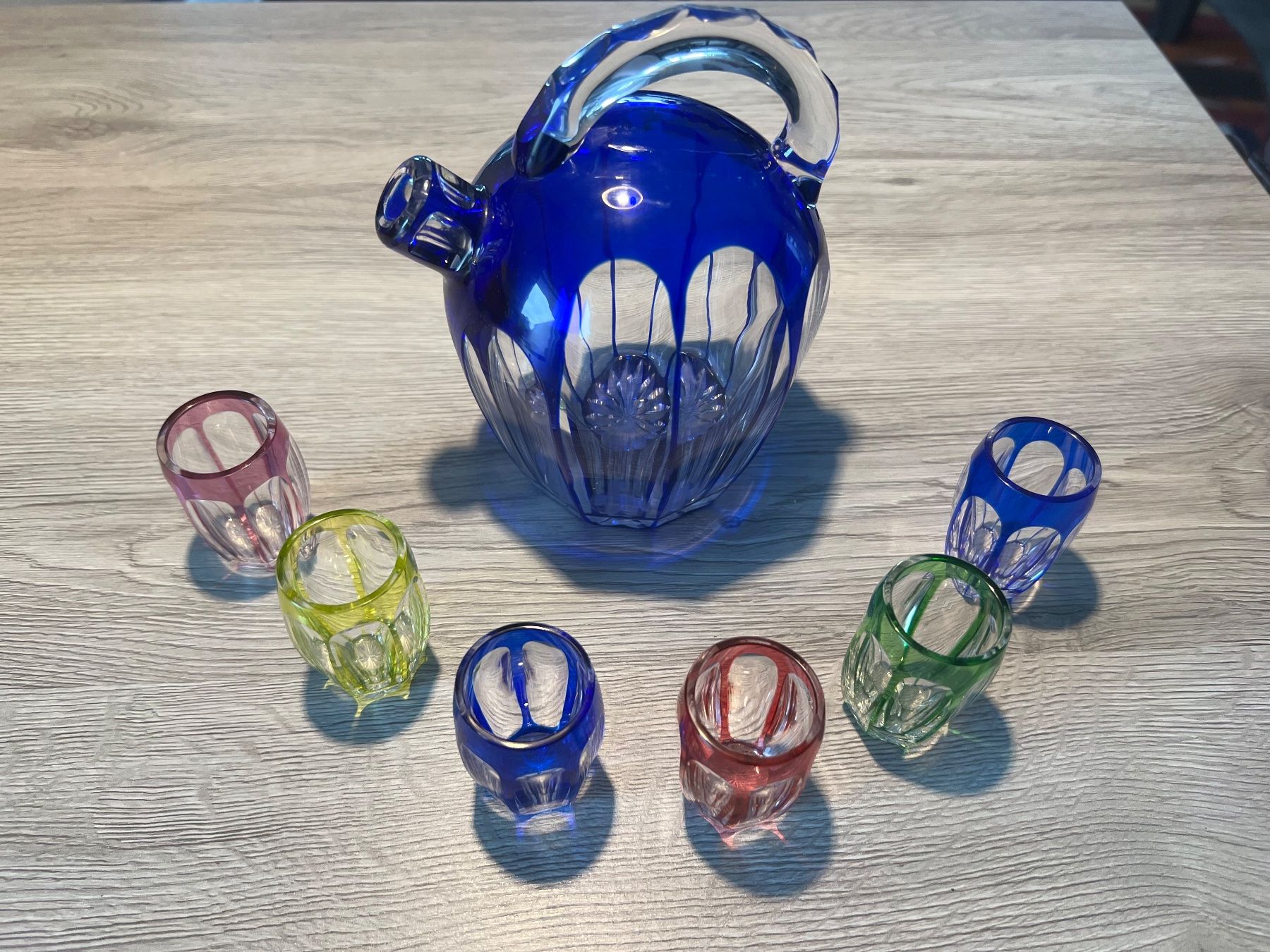 Caraffe: Carafe boule St louis – Usato da Châtel-St-Denis venduto da gpf_6dsd 3