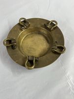 Messing Aschenbecher maritim Design akzeptabler Zustand