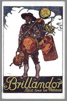 KÜNSTLER-AK REKLAME BRILLANDOR, SIGN. FORESTIER, *, RR!