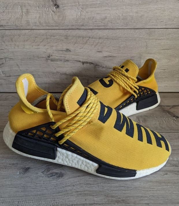 Verkaufe Adidas NMD Pharrell Williams Human Race Yellow 44 Kaufen auf Ricardo