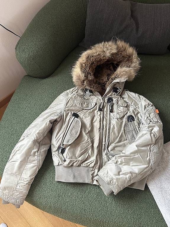Vestes: ParaJumpers Bomber Jacke Silber  – D'occasion à Zürich par viv_y579