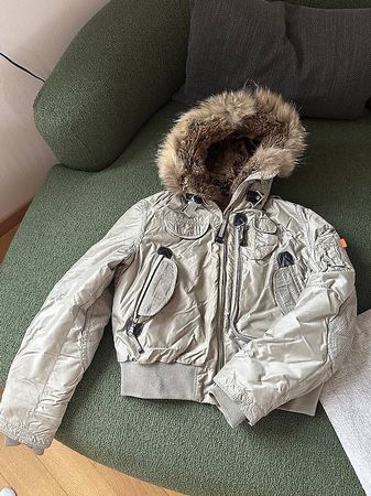 ParaJumpers Bomber Jacke Silber 