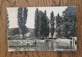 St. Petsersinsel mit Schiff im Vordergrund 1946