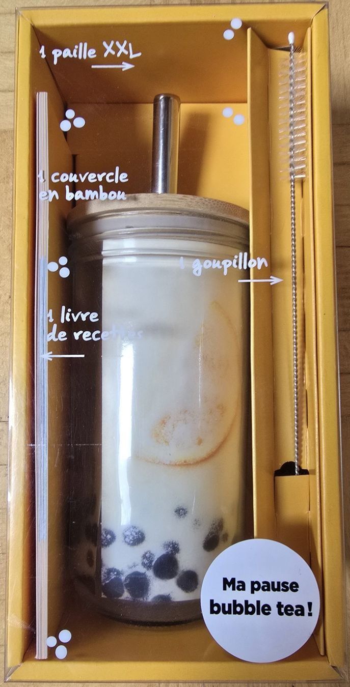 Cibi & Specialità: Kit Complet "Ma Pause Bubble Tea" : Livre 24 Recettes – Nuovo e nell'imballaggio originale da Froideville venduto da xXSebastienXx 1