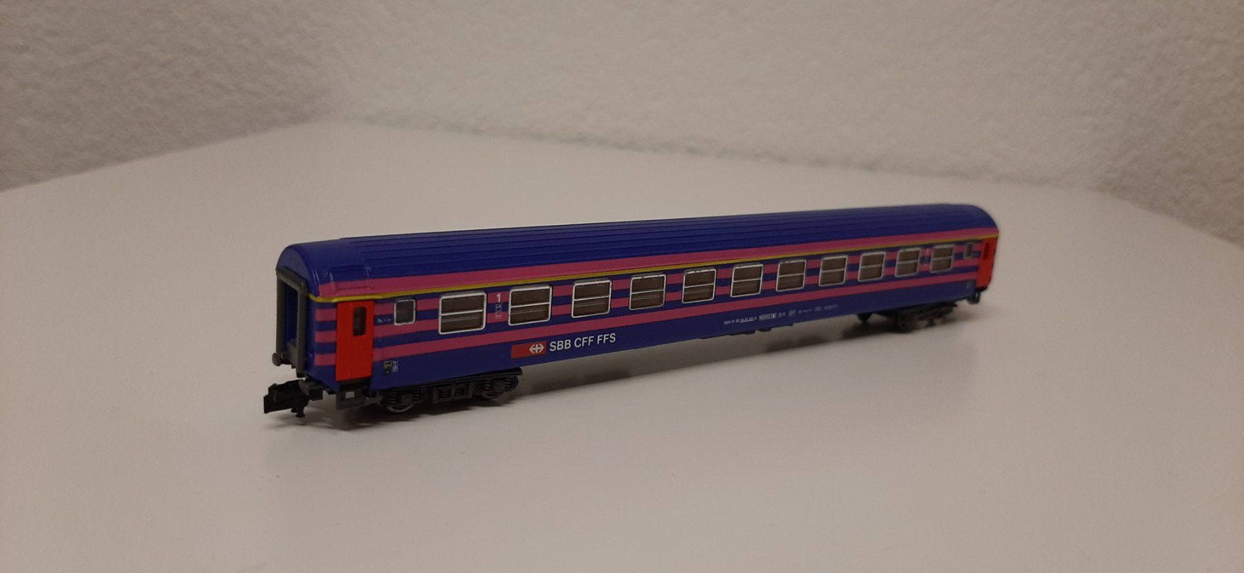 Modellini di ferrovie: Voiture Apm ex couchettes – Usato da Colombier NE venduto da Couscous12 1