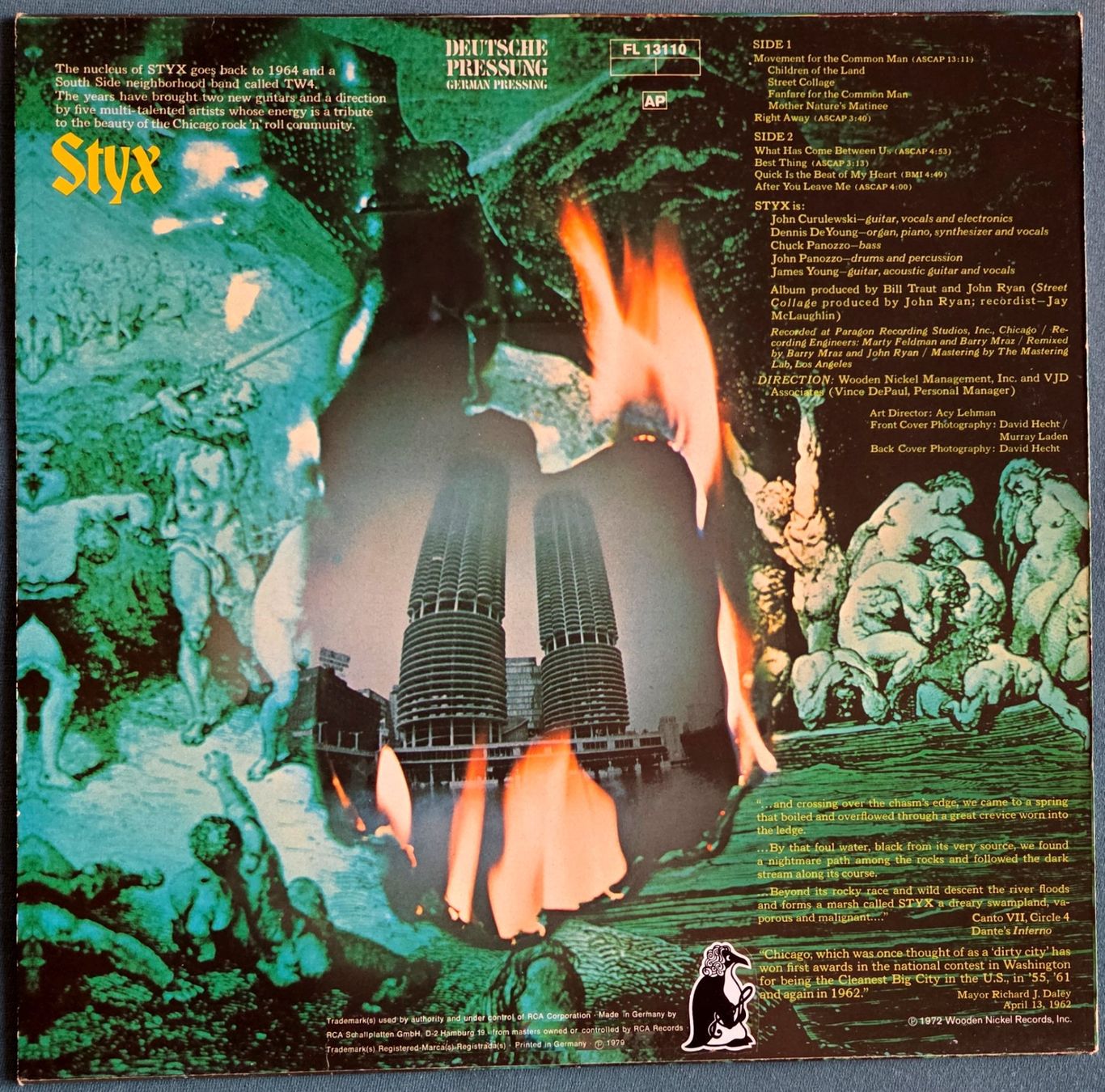 Schallplatten: Styx - Same - LP – Gebraucht aus Reinach BL von solidsenders 1