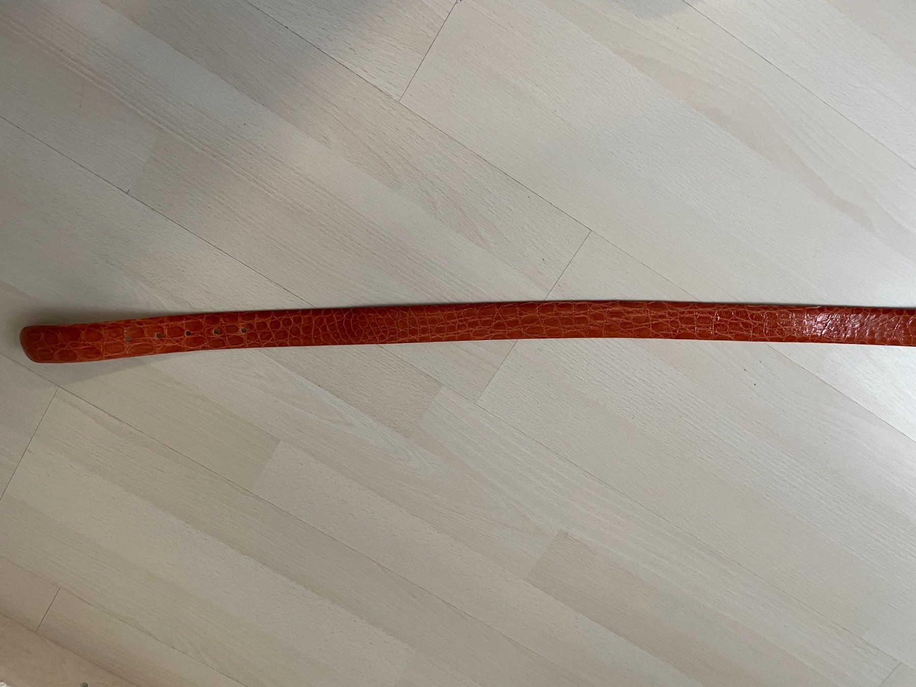 Gürtel: Gürtel, vero coccodrillo, Roberto Botticelli, 4cm – Gebraucht aus Schindellegi von Moom1402 1