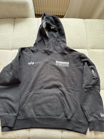 Alpha Industries Raiders Hoodie, Schwarz, Grösse XL