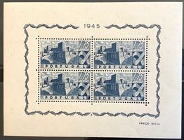 1946 Portugal - Portugiesische Burgen  Block 10**- Mi- 240 €