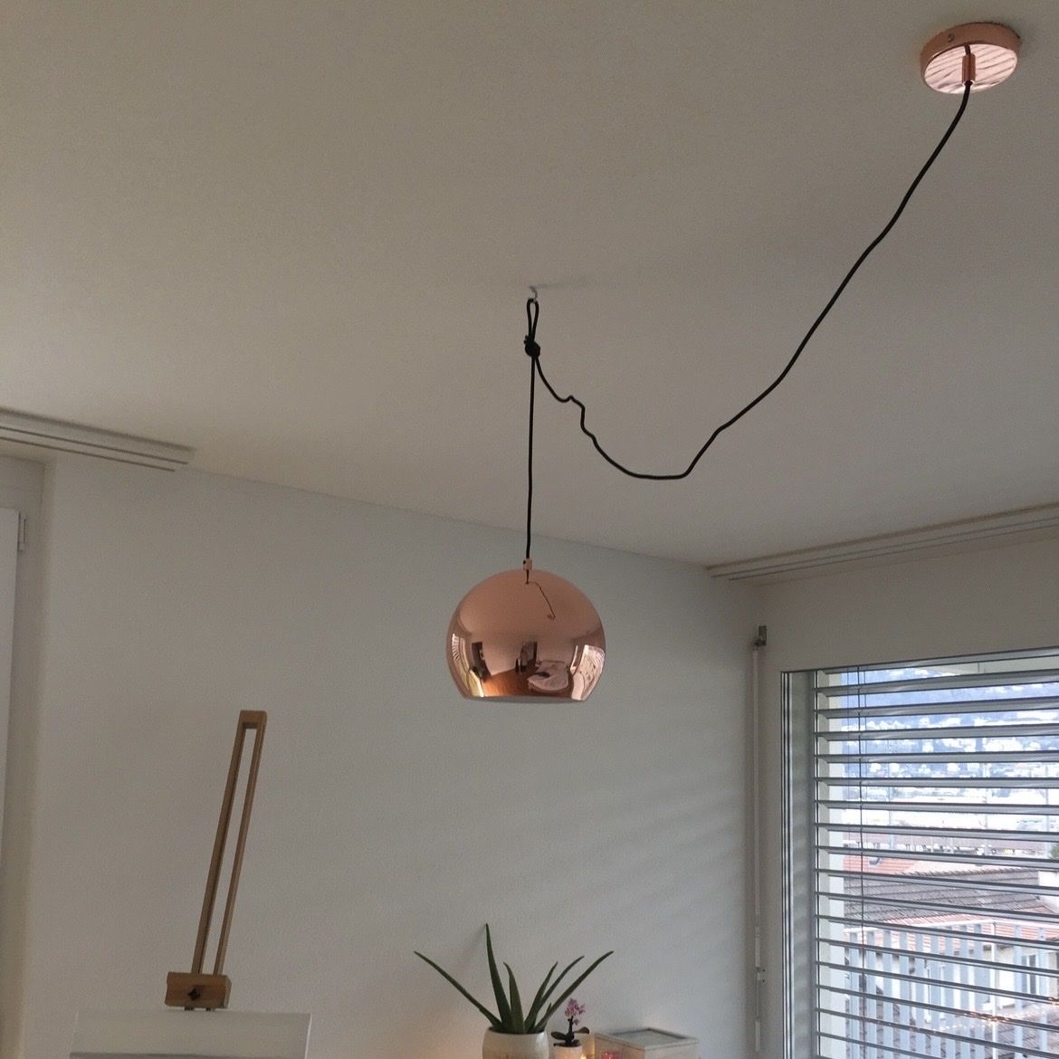 Lampadari & plafoniere: Lampe suspension | Rose gold – Usato da Biel/Bienne venduto da Timetobreathe