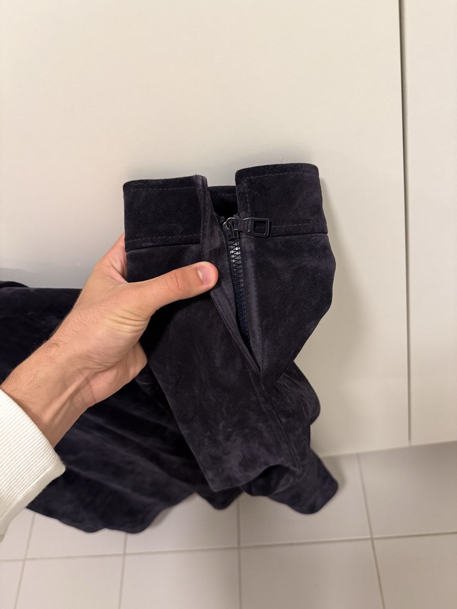 Louis Vuitton Jacken: Louis Vuitton Suede Jacket Navy – Neu (gemäss Beschreibung) aus Genève von SG_73 7