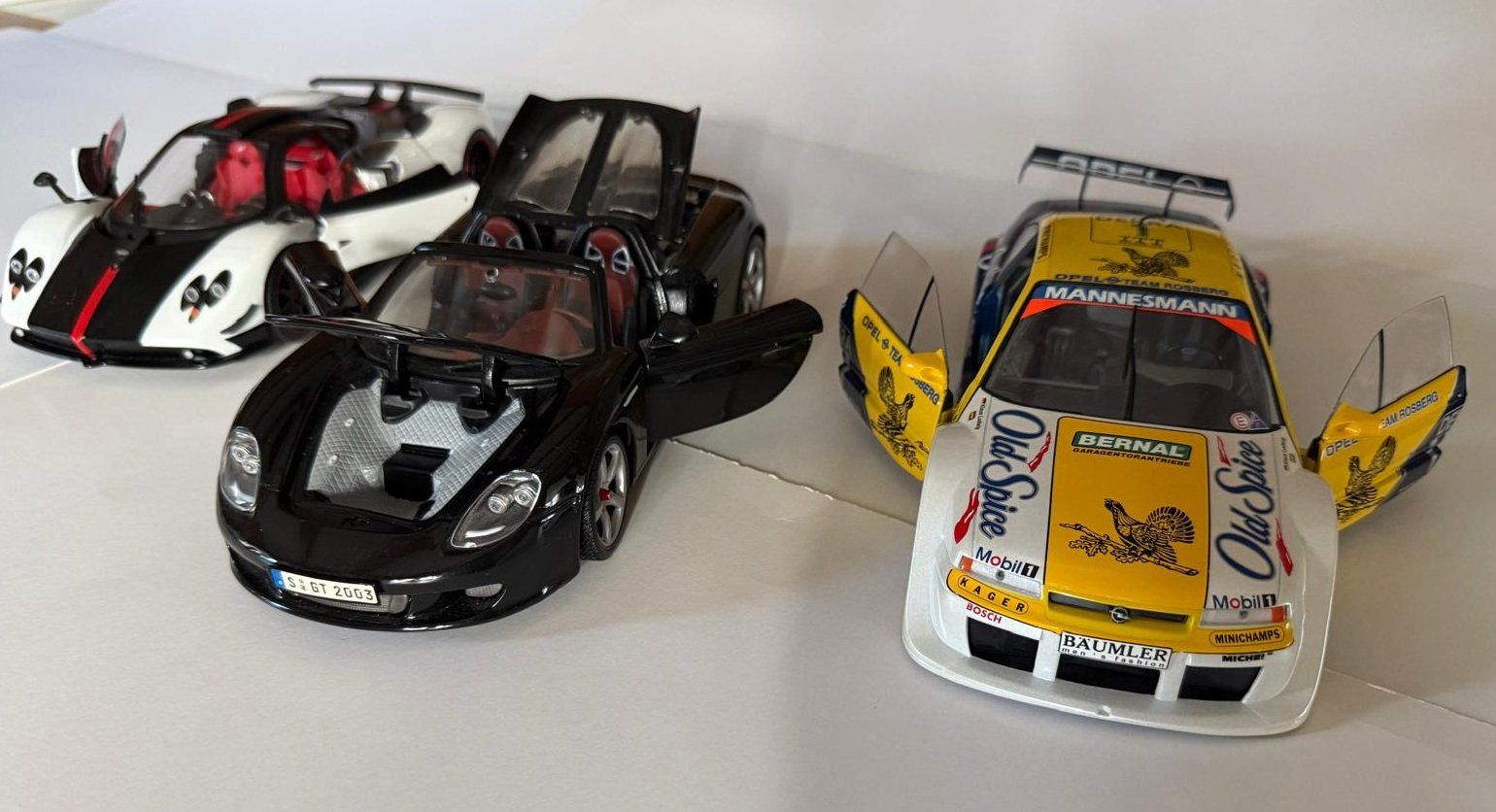 Modellini d'auto: 3 Modellautos: Pagani, Porsche  Opel Calibra – Usato da Schwyz venduto da Aasterix 3