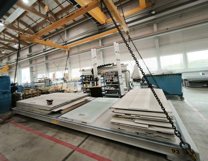Tralicci: Lasttraverse gelb – Usato da Schötz venduto da Restposten_95 5