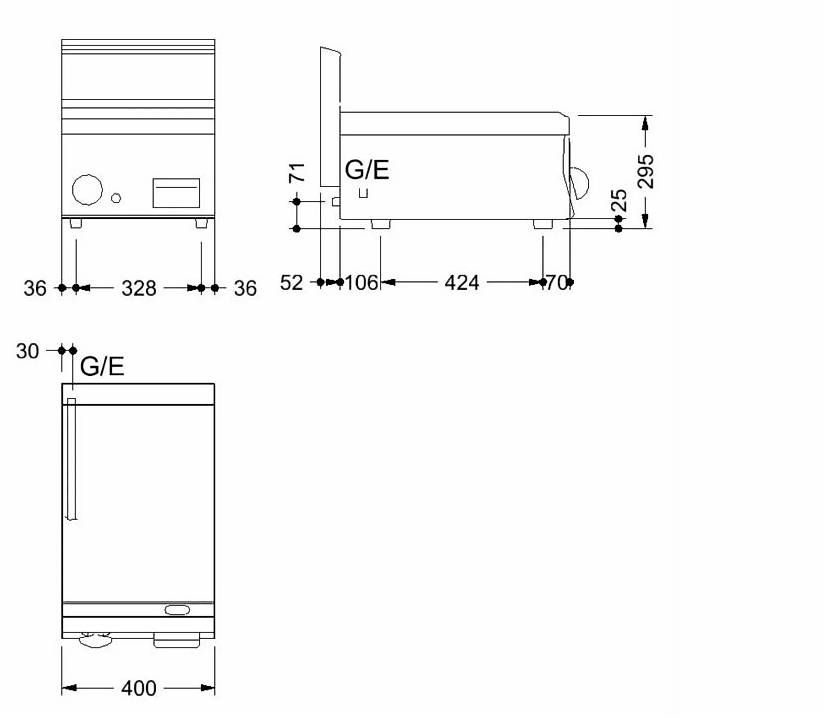 Cucine complete: Griddleplatte Mareno FT64ELC – Usato da chur venduto da ralig 1