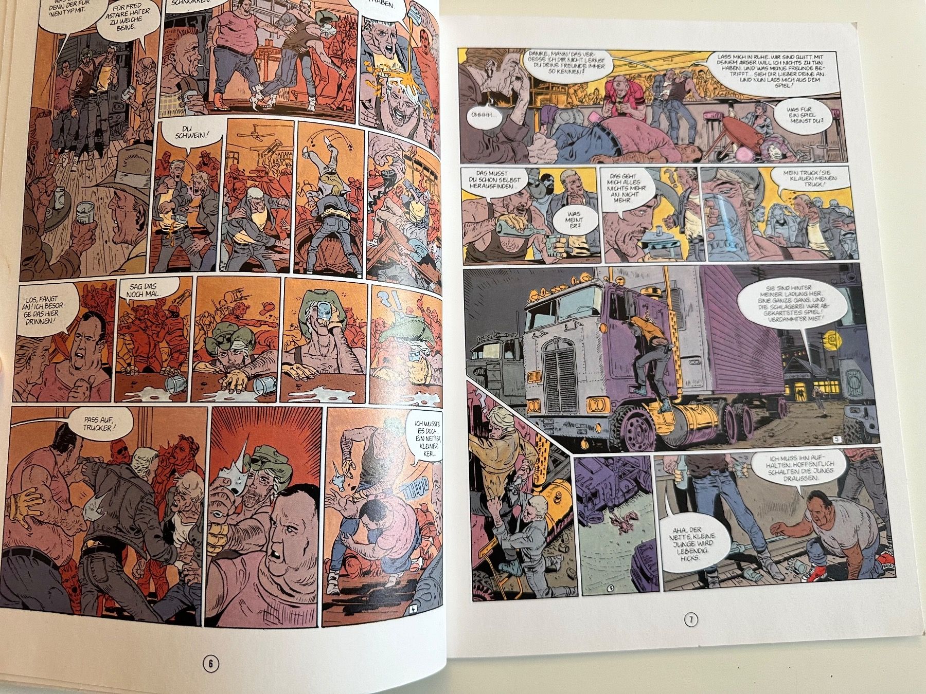 Fumetti: DIE GROSSEN ABENTEUER COMICS 4 - TRUCKER - SOFTCOVER – Usato da Münsingen venduto da Ganjam 4