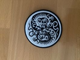 Black Dragon Yin Yang Patch  Aufnäher
