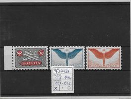 FP 1923 F9 - F11 ** Kat: CHF 145.-