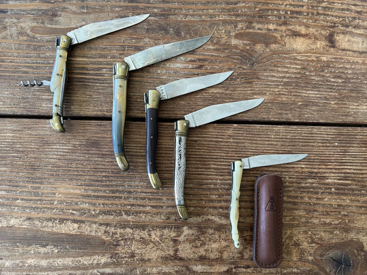 Laguiole Coltelli tascabile: Laguiole Taschenmesser- Set ! – Nuovo (secondo la descrizione) da Biel/Bienne venduto da newaza 1
