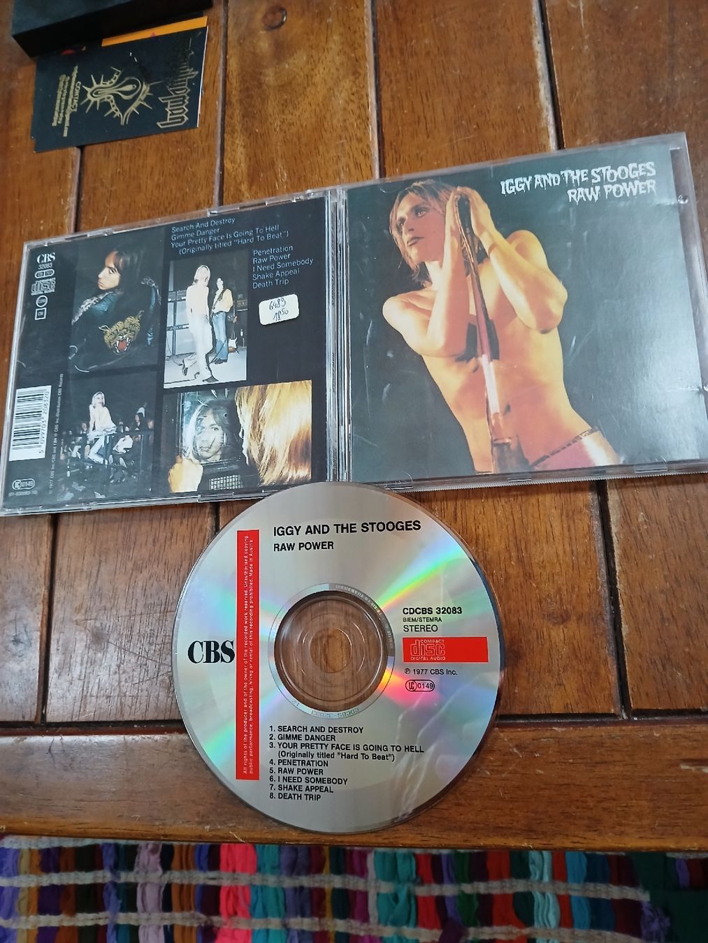 CD: iggy and the Stooges- raw power – Usato da St-Cergue venduto da VeganWarrior