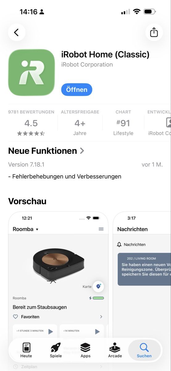 Irobot Aspirateurs & Accessoires: iRobot Roomba S9+ Roboterstaubsauger – D'occasion à Luzern par Ricobac 5