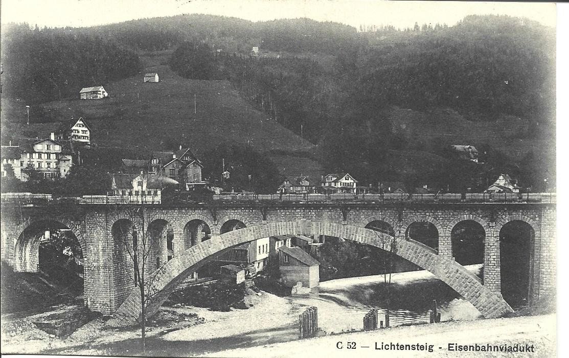 Cartes postales: AK Lichtensteig Bahnviadukt – D'occasion à Appenzell par mai25