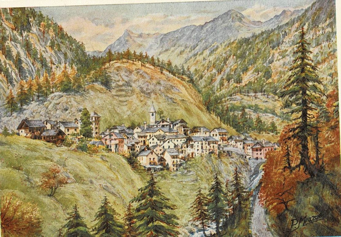 Cartes postales: Fusio v Maggio Aquarello Mazzoni – D'occasion à Sulz AG par Oberdanne8