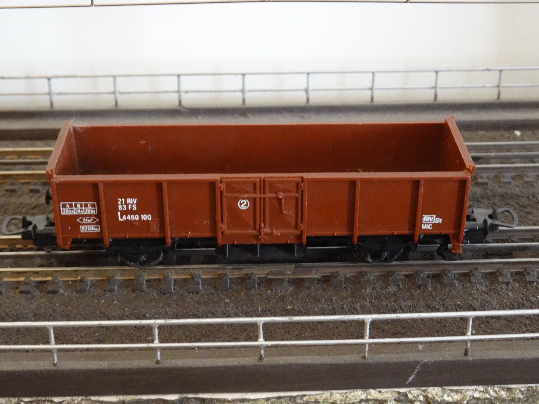 Lima Modellini di ferrovie: Lima 3174 - Offener Güterwagen der FS – Difettoso da Grossaffoltern venduto da berner85 1