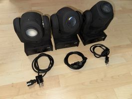 3x IMG STAGELINE TWIST-1LED Moving Heads