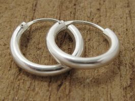 Ohrringe Creolen Silber 925