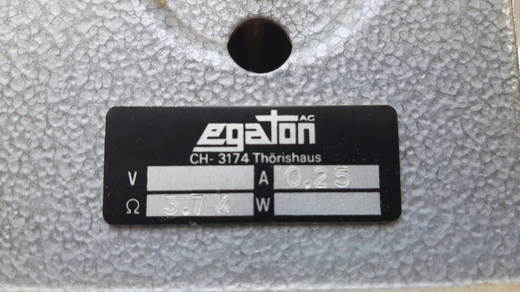 Componenti elettronici: rhéostat Egaton 3700ohm 0,25A – Usato da Attalens venduto da Gmsa68 4