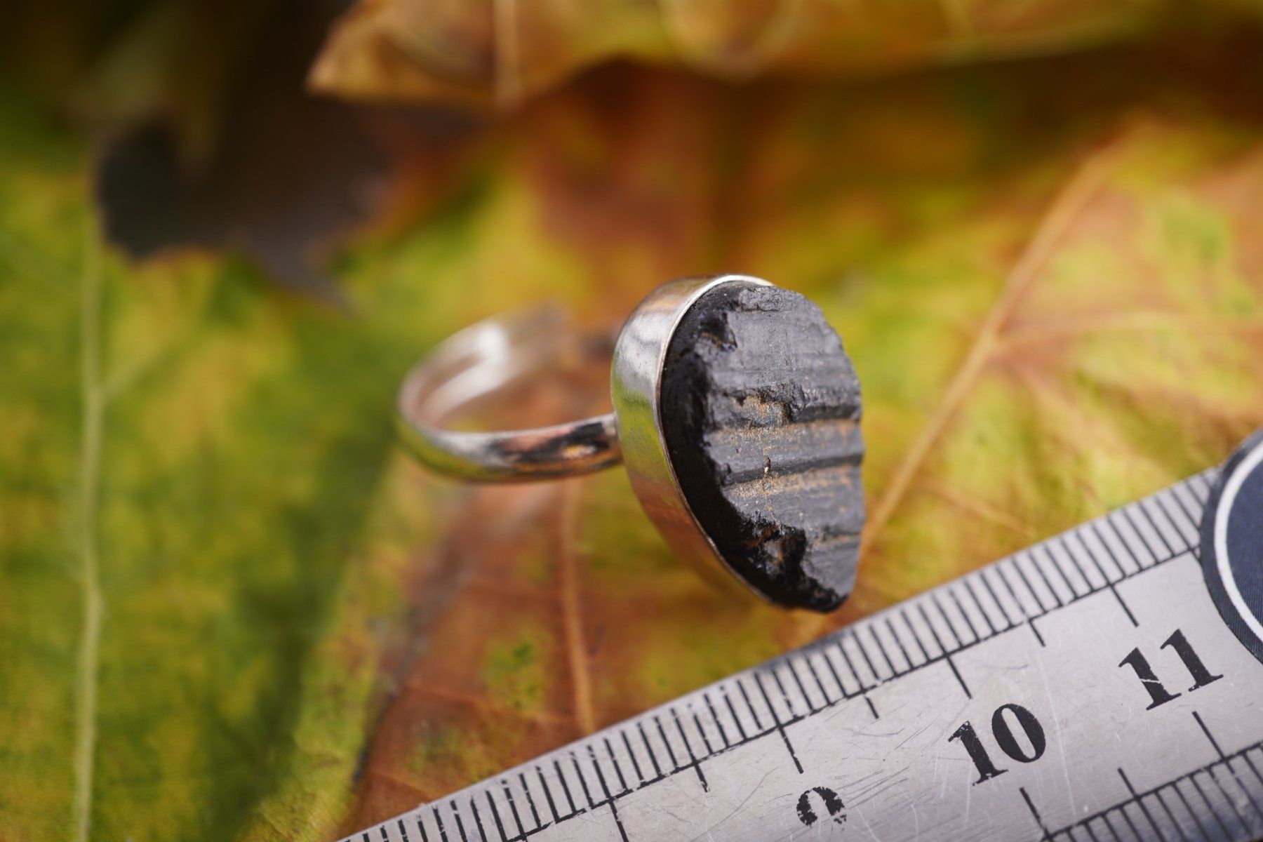 Minerali & Pietre curative: Turmalin Roh    ring Grösse  Variabel     (Räumung!) – Nuovo e nell'imballaggio originale da Eschenbach SG venduto da topstone 3