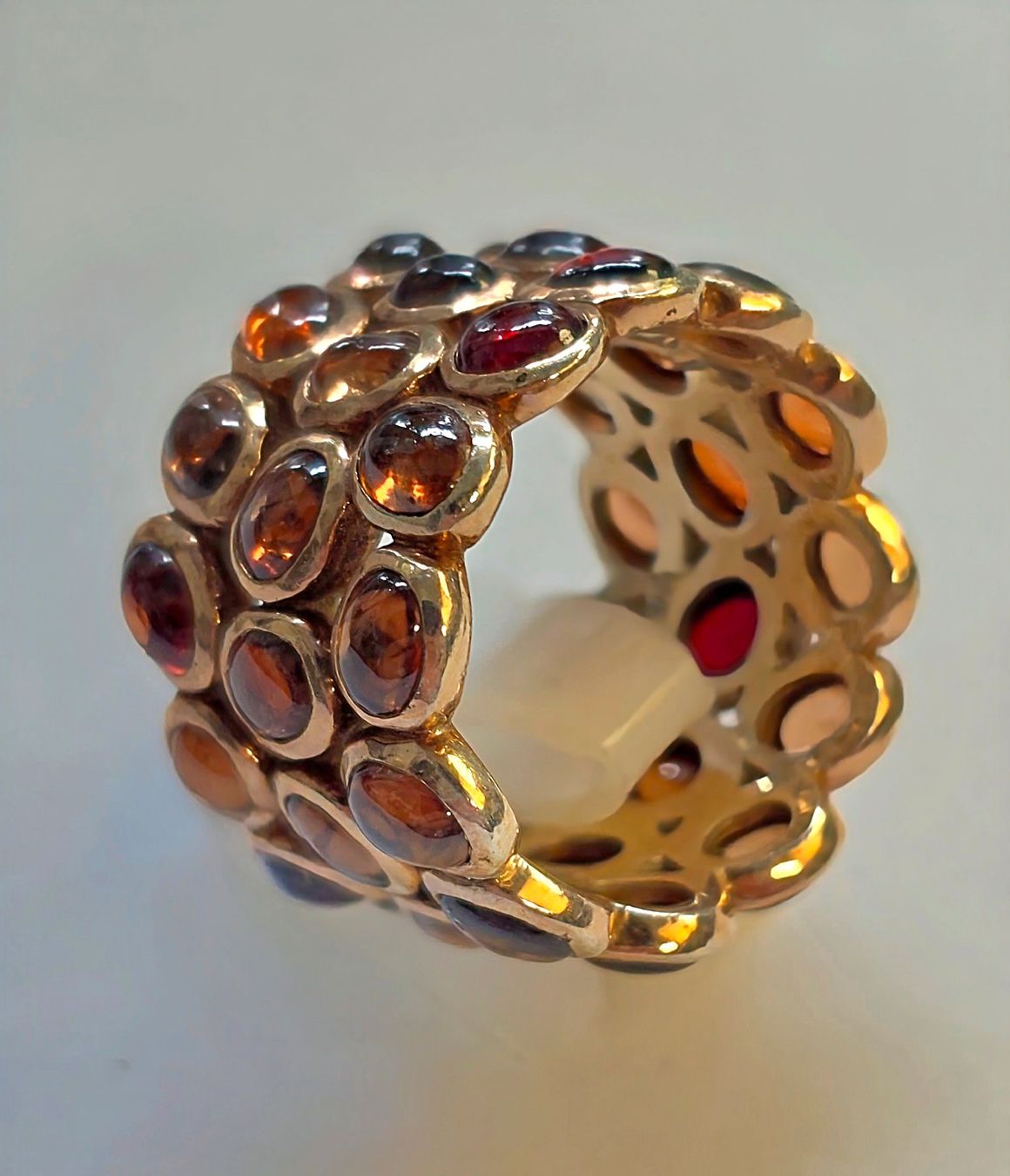 Bagues: Ring mit Edelsteinen Fingerring Grösse 62 – Neuf (Voir description) à Zürich par ben_mn5h 4